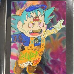 Colorful Anime-Inspired Art Print